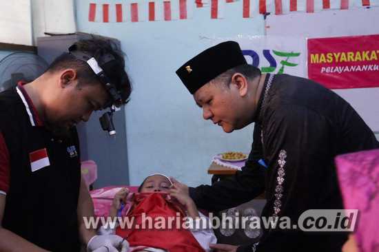 Wakil Wali Kota Surabaya Whisnu Sakti Dukung Program Sosial Khitanan Massal