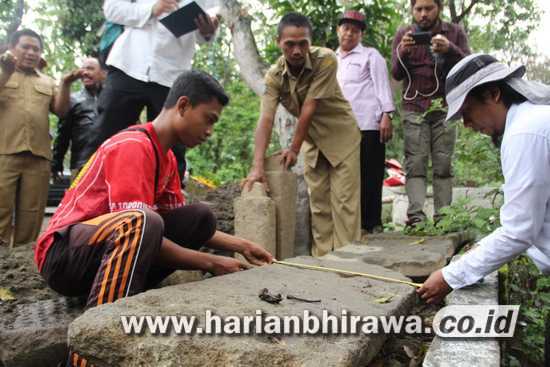 Reruntuhan Tempat Ibadah Era Kuno Ditemukan di Rejoagung Ngoro Jombang