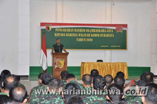 Babinsa Korem 084/Bhaskara Jaya Harus Pahami Wilayah Teritorial