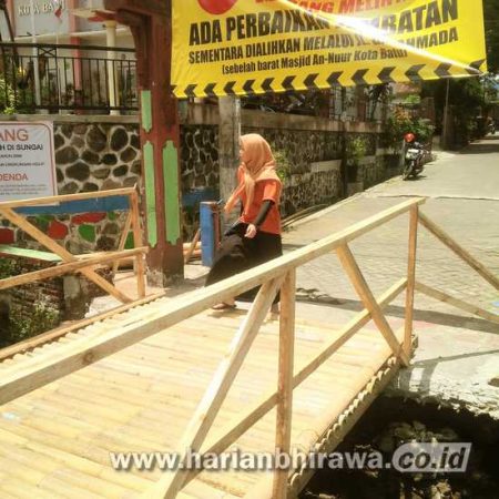 Wali Kota Batu Instruksikan Perbaikan Jembatan Sisir Jalan Terus