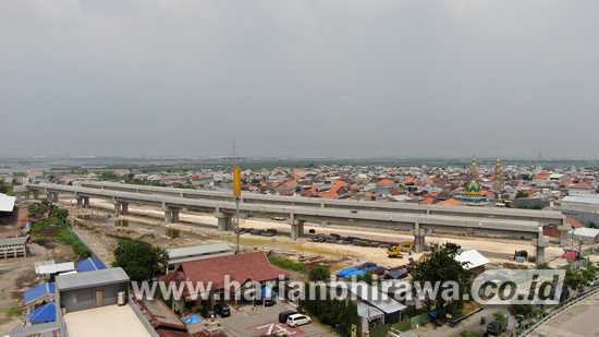 Pemerintah Kota Surabaya Kebut Pekerjaan Proyek Flyover JLLB