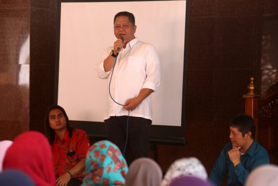 Wakil Wali Kota Whisnu Sakti Imbau PDPS Tak Panik Sikapi Wabah Covid-19