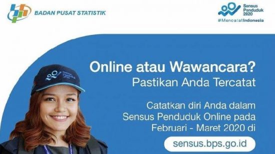 BPS Pusat RI Sensus Penduduk Online Diperpanjang 29 Mei 2020