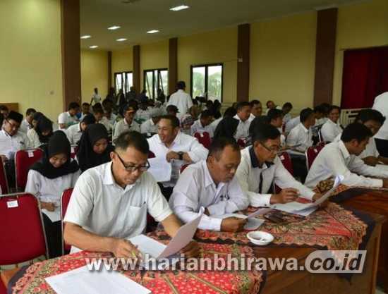 2.049 Calon Anggota PPS Kabupaten Mojokerto Ikuti Tes Tulis Jelang Pilbup