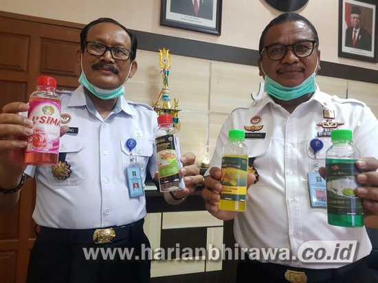 WBP Lapas Malang Produksi Massal Hand Sanitizer