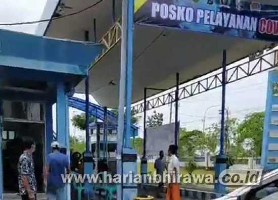 Satgas Covid 19 Kabupaten Sampang Dirikan Posko di Jembatan Timbang