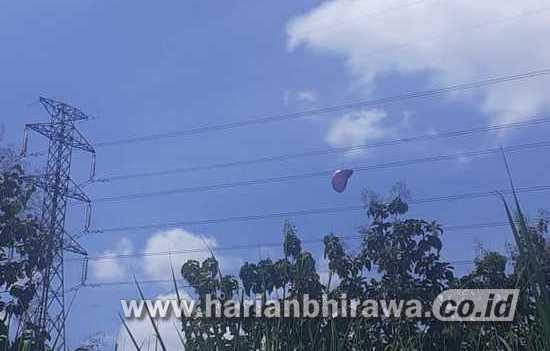 Tim Siaga PLN UPT Madiun Perang Lawan Layang-layang dan Balon Udara