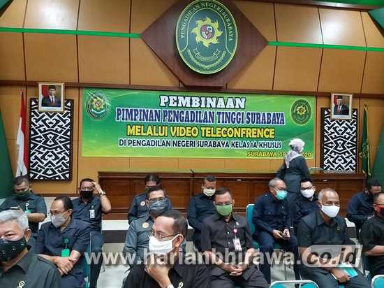 Pengadilan Tinggi Jawa Timur Launching Program ”Command Center”