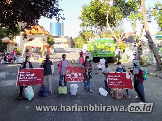 Tiap Hari, Puluhan Pasien Positif Covid-19 Sembuh di Surabaya