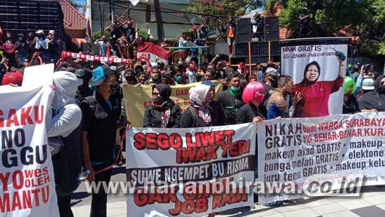 Pekerja Seni Kota Surabaya Kembali Tuntut Cabut Perwali No 28 dan 33