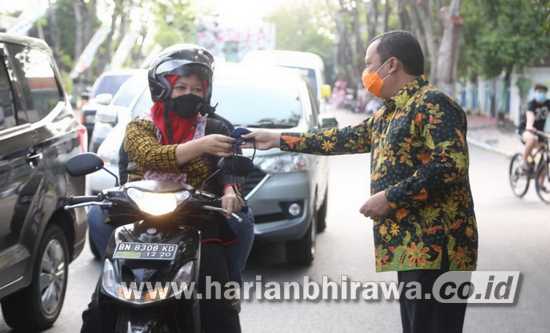 Kota Probolinggo Dukung Gerakan 26 Juta Masker di Provinsi Jawa Timur