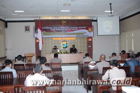 Kepolisian Daerah Jawa Timur Lakukan Supervisi di Kabupaten Situbondo
