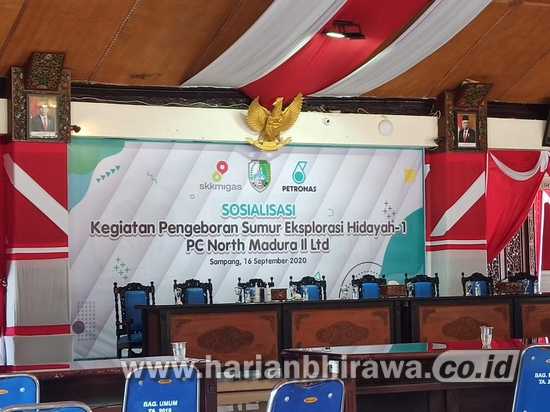 SKK Migas PC North Madura II Ltd Sosialisasikan Migas di Pendapa Sampang