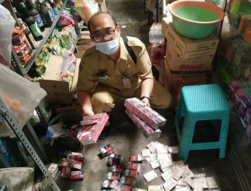 Tim Gabungan Kabupaten Blitar Temukan Rokok Ilegal di Pasaran