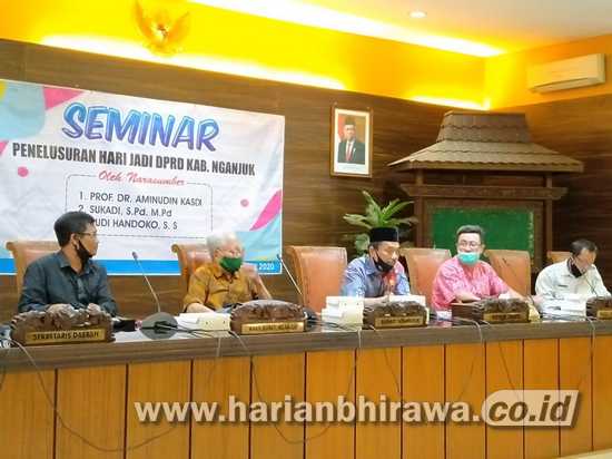 Seminar Penelusuran Hari Jadi DPRD Kabupaten Nganjuk