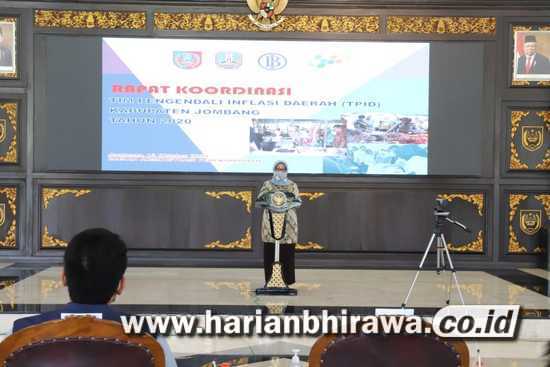 Bupati Jombang Buka Rakor Tim Pengendalian Inflasi Daerah