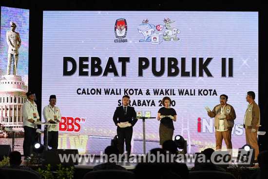 Debat Publik ke II Paslon Kota Surabaya Tetap Berlakukan Prokes Ketat