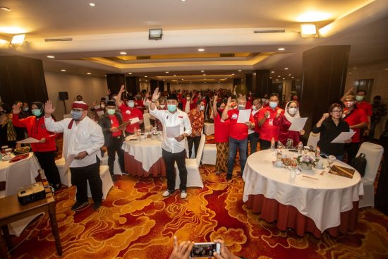 Barisan Soekarnois Deklarasi Menangkan Eri Cahyadi-Armudji di Pilkada Surabaya