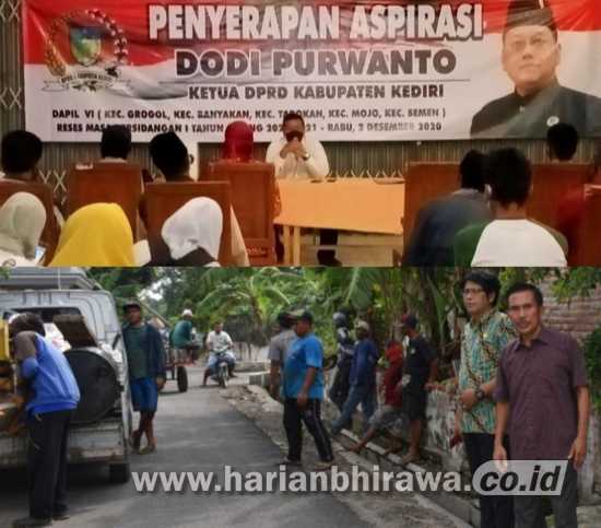 Serap Aspirasi, DPRD Kabupaten Kediri Terapkan Prokes Ketat
