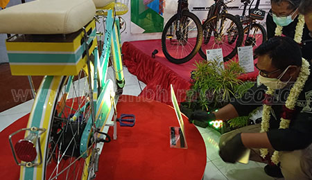 Prototype Produk Gas-Bike dan E-Bike SMK Nasional Alternatif Transportasi Ramah Lingkungan