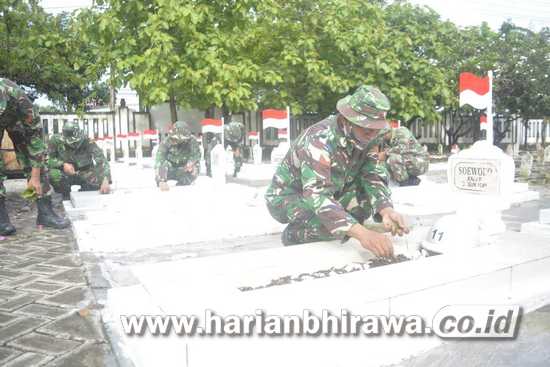 Hari Juang TNI AD, Kodim 0812 Lamongan Gelar Karya Bhakti