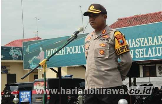 Pilkada Mojokerto Kondusif, Kapolresta Puji Kerja Anggotan Bersama TNI