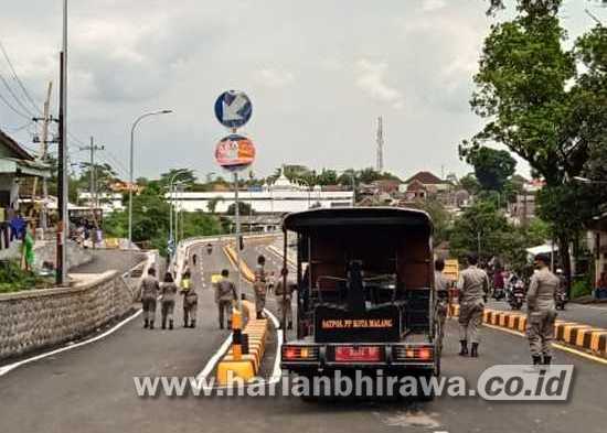Diseterilkan Jelang Peresmian Jembatan Kedungkandang Kota Malang