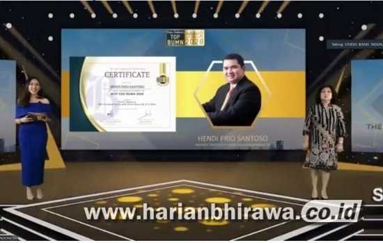 Dirut SIG Hendi Prio Santoso Raih CEO Terbaik Top BUMN Award 2020