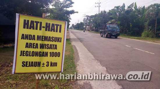 Jalan Provinsi Jadi Wisata Jeglongan Sewu
