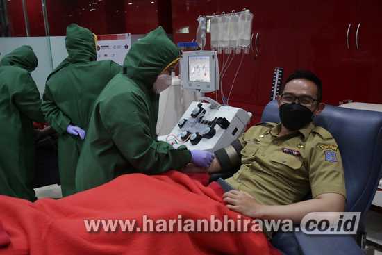 Lolos Screening, Jajaran Pemkot Surabaya Mulai Donor Plasma Konvalesen