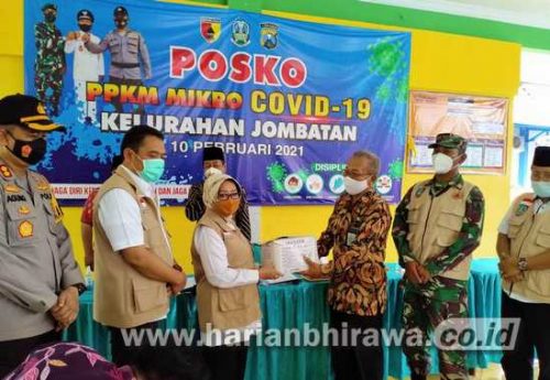 Bupati Jombang Pantau Enam Posko PPKM Berbasis Mikro