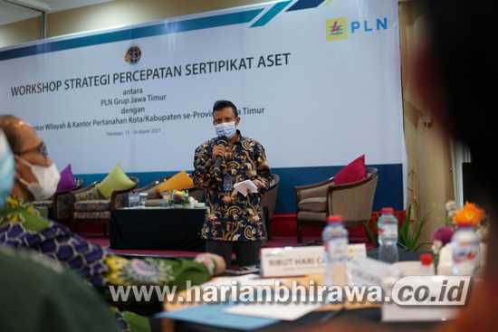 Percepat Sertifikasi Aset di Jawa Timur, PLN Adakan Workshop Bersama BPN