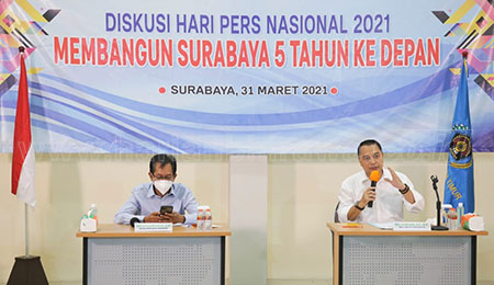 Eri Cahyadi Paparkan Visi-Misi Pembangunan Surabaya 5 Tahun ke Depan
