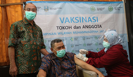 Muhammadiyah Jatim Dijatah 150 Dosis Vaksin Tahap Pertama