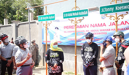 Dua Nama Pendirian NU Jadi Nama Jalan di Tuban