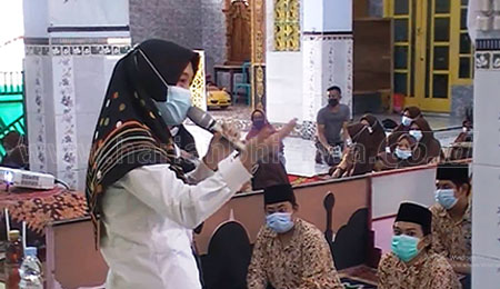 Dinkes Bekali Perilaku Hidup Sehat pada Santri Ponpes Jabal Noer