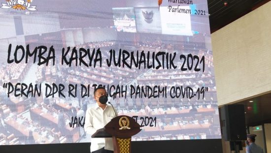 Ketua DPR RI Apresiasi Jurnalis Parlemen Bantu Atasi Pandemi Lewat Tulisan