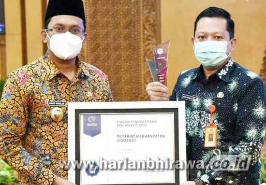 BKN Beri BKN Award 2020 untuk Kabupaten Sidoarjo