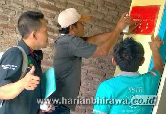 15.912 Rumah Penerima Bansos PKH Ditandai Cat di Kabupaten Sidoarjo