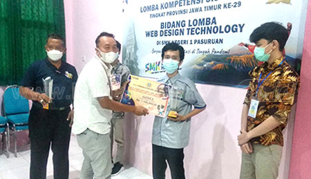 Empat Siswa SMKN di Pasuruan Juara LKS SMK Tingkat Jatim