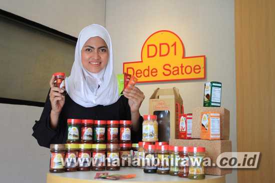 UMKM Mitra Binaan SIG, Dede Satoe Sukses Ekspor 2.160 Botol Sambal