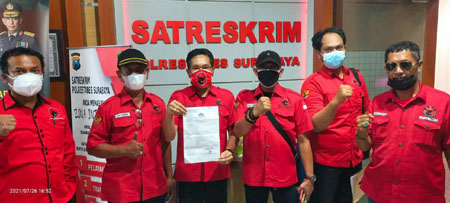 Baliho Puan Maharani jadi Korban Vandalisme, PDIP Surabaya Lapor Polisi