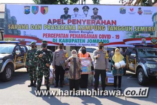 182 Kampung Tangguh di Kabupaten Jombang Digelontor Sarpras