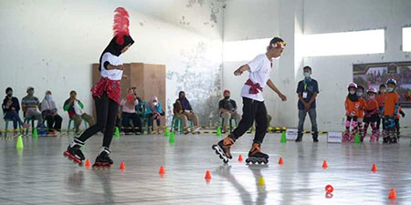 Wali Kota Wadahi Atlet Porserosi Gelar Pendekar Inline Skate Cup I