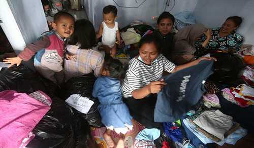 Belasan Korban Erupsi Semeru Mengungsi di Rumah Sopir Truk Malasan Kulon Kabupaten Probolinggo