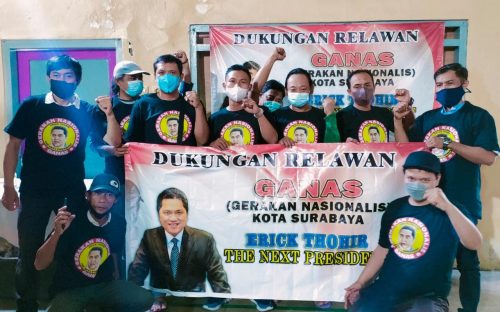 Nama Erick Thohir Ramaikan Bursa Capres 2024, Relawan Ganas Deklarasikan Dukungan