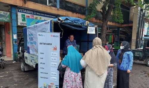 Disperindag-Perum Bulog Kabupaten Probolinggo Menggelar Operasi Pasar