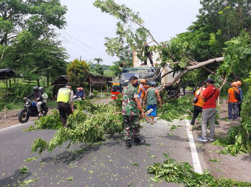 Puluhan Rumah Rusak Parah Dihantam Puting Beliung di Kabupaten Situbondo