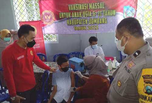 BIN Kembali Gelar Serbuan Vaksinasi Anak dan Booster di Jombang