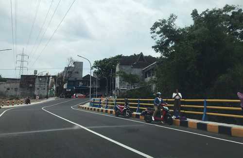 Jembatan Tunggulmas Kota Malang Jadi Lokasi ‘Wisata’ Dadakan